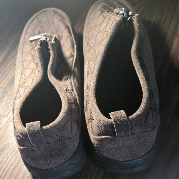 LANDS' END Women's All Weather Quilted Zip Slip-On/Espresso/NWOT/SIZE 11D - Picture 7 of 13